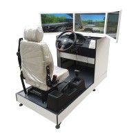 2017新款三屏24寸汽車模擬駕駛器